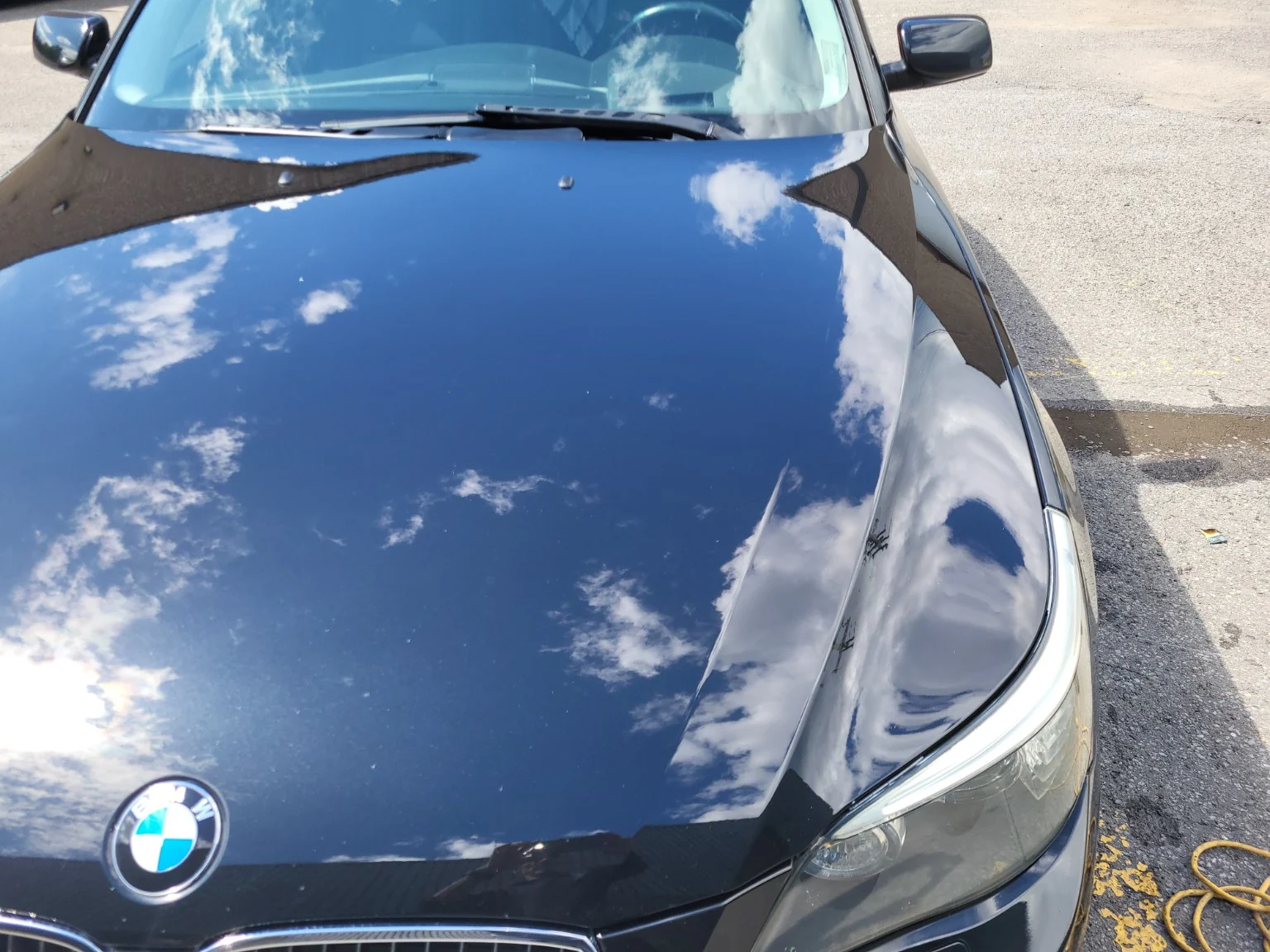 BMW après correction de peinture