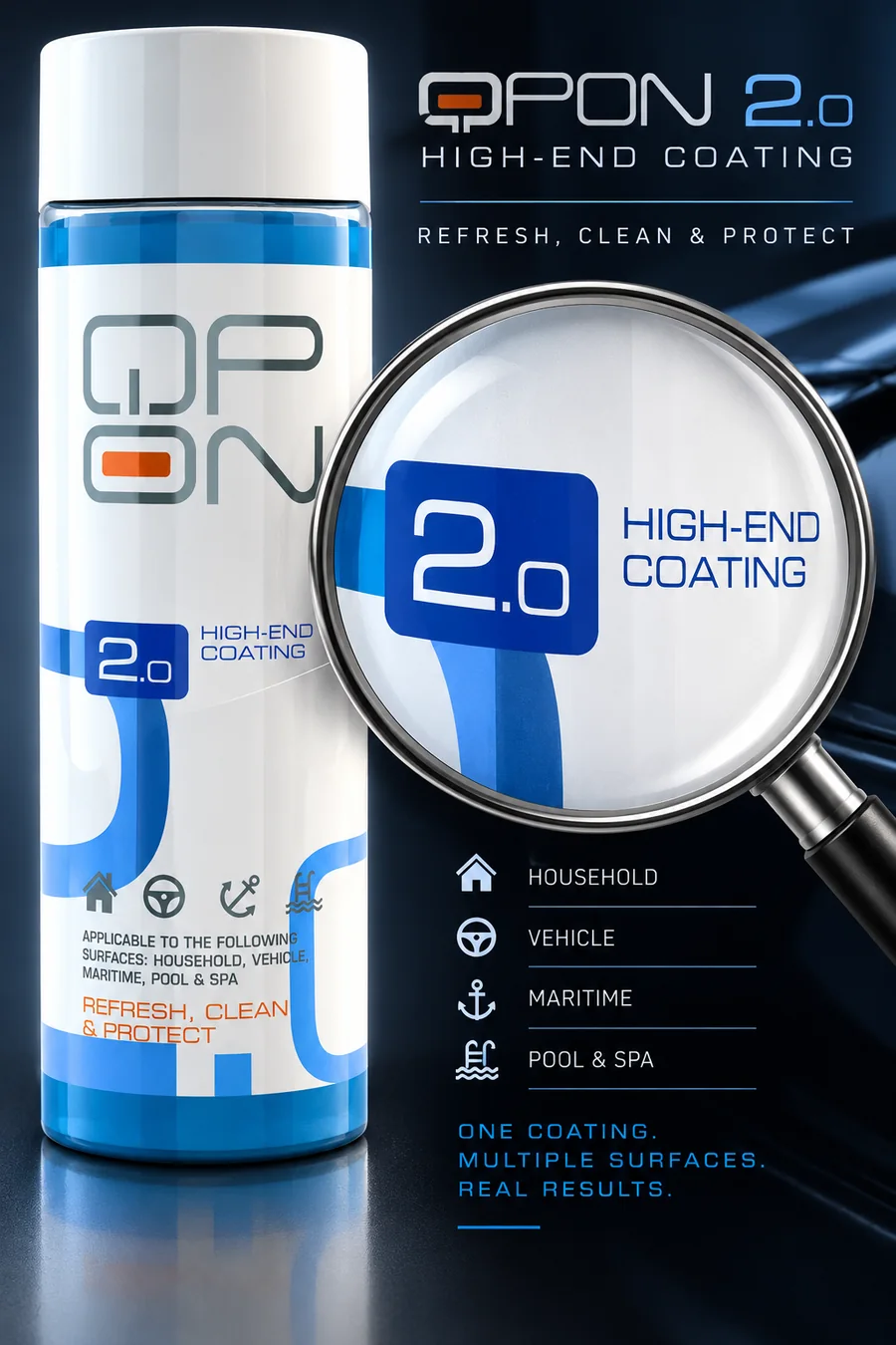 Visuel du produit QPON 2.0 High-End Coating